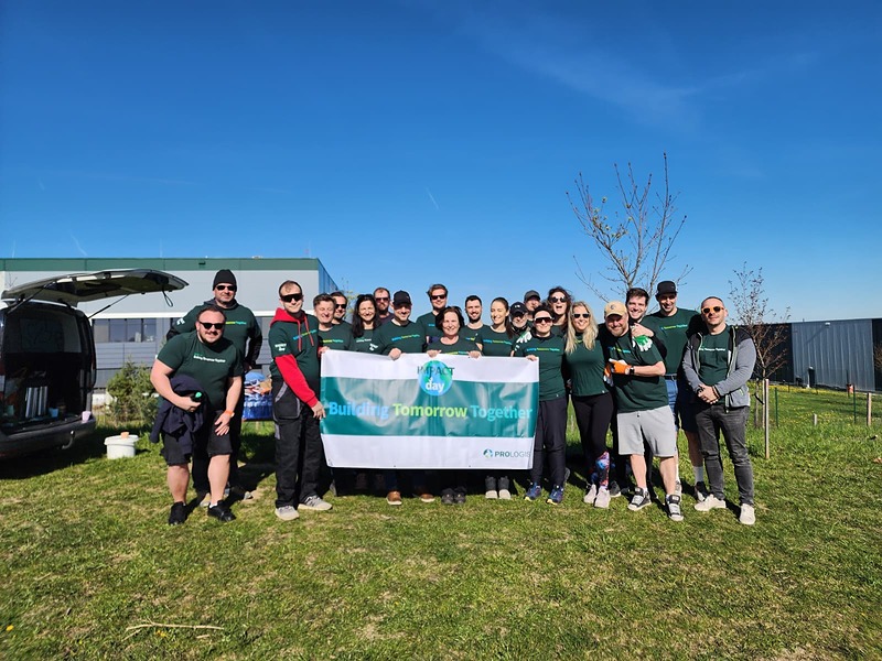 Zelený štít pro Jeneč: Jak probíhal letošní Prologis Impact Day v terénu