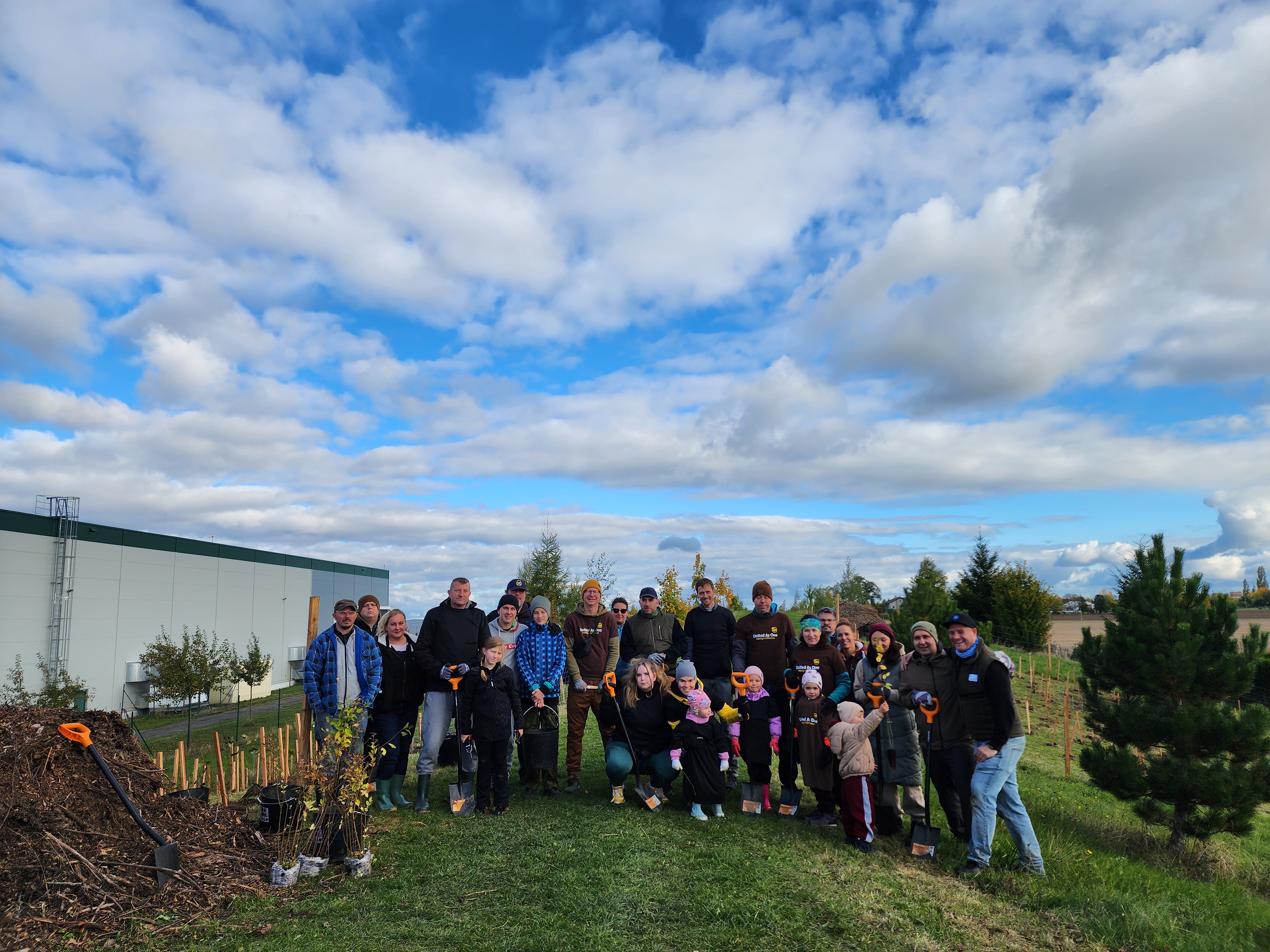 Sobotní sázení na valu