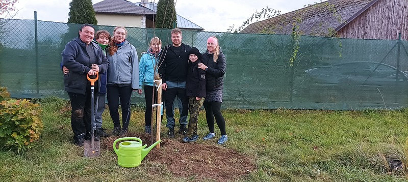 Výsadba v areálu TJ Sokol Doloplazy